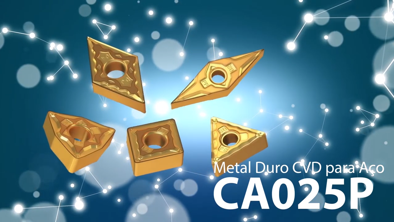 CA025P - Metal Duro CVD para Aço